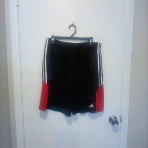 Adidas Shorts size large red and black